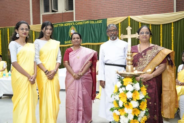 Bishop Cotton Women's Christian College Bangalore Investiture photo 5